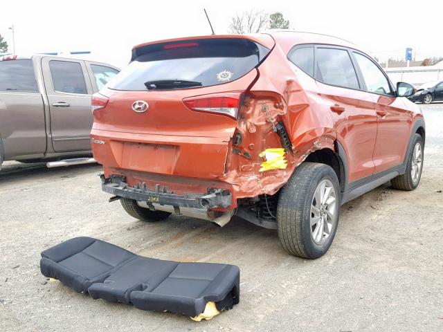 KM8J33A41GU189125 - 2016 HYUNDAI TUCSON LIM ORANGE photo 9