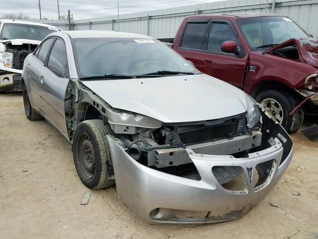 1G2ZF55B664167644 - 2006 PONTIAC G6 SE SILVER photo 1