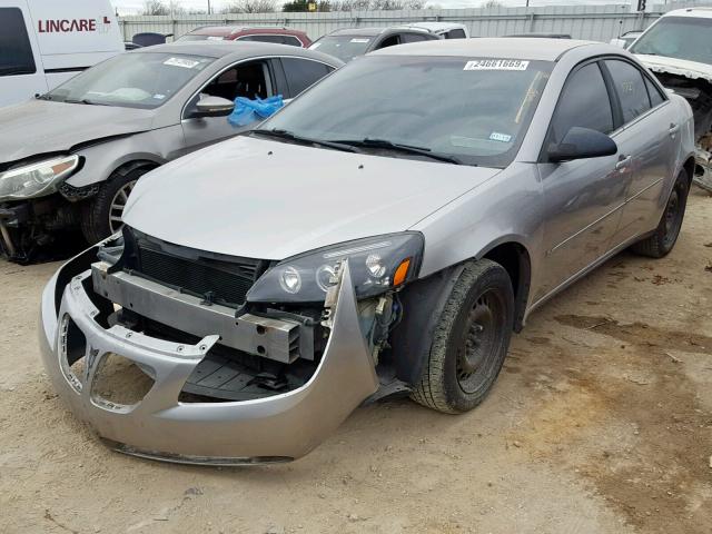 1G2ZF55B664167644 - 2006 PONTIAC G6 SE SILVER photo 2