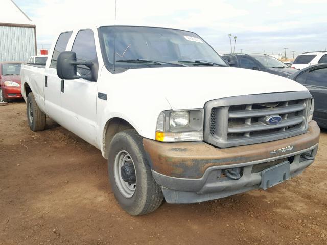 1FTNW20L03EA72544 - 2003 FORD F250 SUPER WHITE photo 1