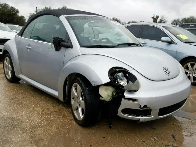 3VWSF31Y56M328742 - 2006 VOLKSWAGEN NEW BEETLE SILVER photo 1