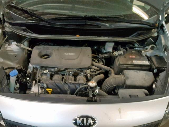 KNADM4A32G6627597 - 2016 KIA RIO LX SILVER photo 7