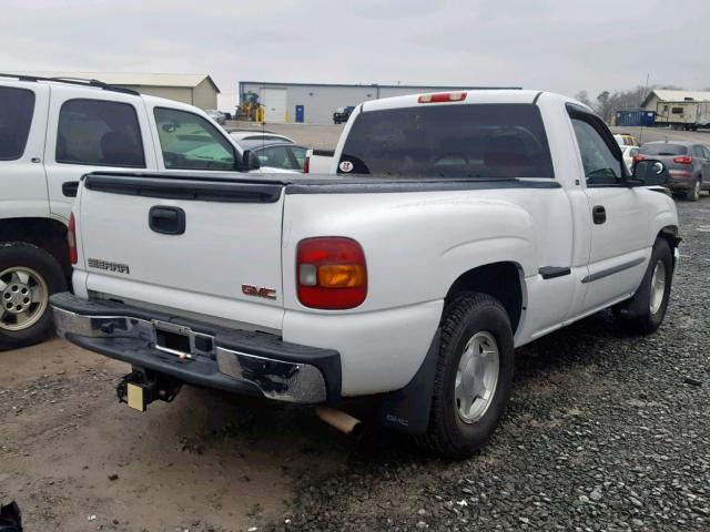 1GTEC14V23Z242412 - 2003 GMC NEW SIERRA WHITE photo 4