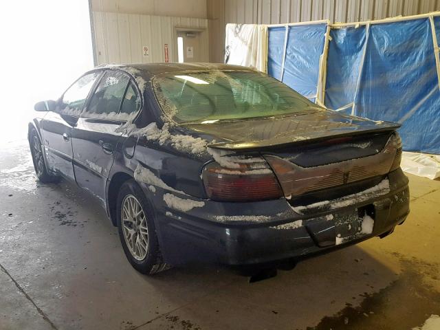 1G2HY54K8Y4210410 - 2000 PONTIAC BONNEVILLE BLUE photo 3