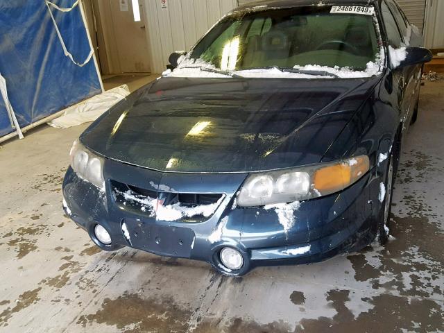 1G2HY54K8Y4210410 - 2000 PONTIAC BONNEVILLE BLUE photo 9