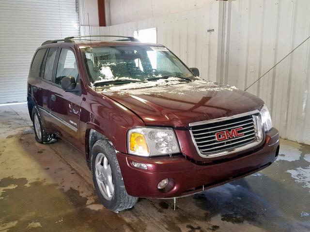 1GKDT13S962220184 - 2006 GMC ENVOY BURGUNDY photo 1