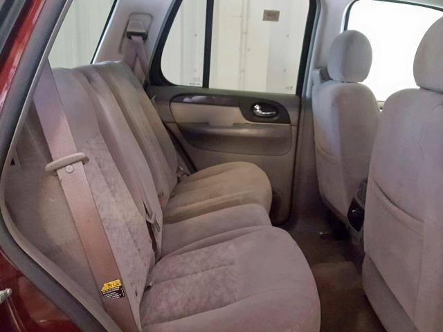 1GKDT13S962220184 - 2006 GMC ENVOY BURGUNDY photo 6