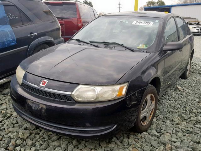 1G8AF52F64Z204248 - 2004 SATURN ION LEVEL BLACK photo 2