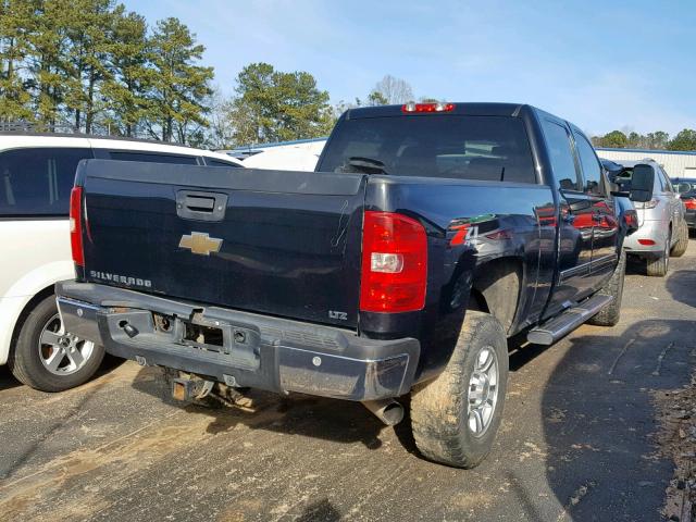 1GC4KYB62AF108940 - 2010 CHEVROLET SILVERADO BLACK photo 4