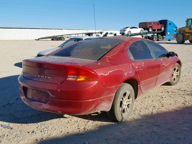 2B3HD56J7XH727762 - 1999 DODGE INTREPID E RED photo 4