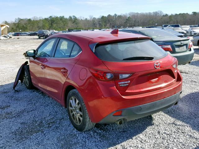 JM1BM1L73E1154537 - 2014 MAZDA 3 TOURING RED photo 3