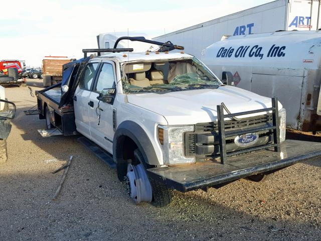 1FD0W5HT7JEC39961 - 2018 FORD F550 SUPER WHITE photo 1