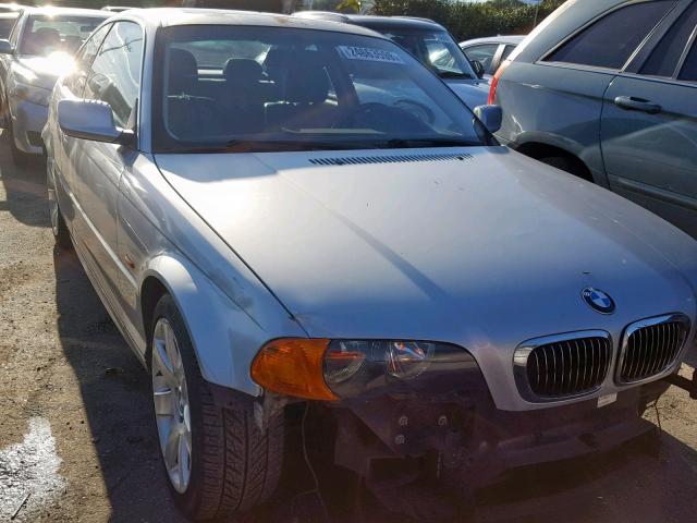 WBABM3343YJN82191 - 2000 BMW 323 CI GRAY photo 1