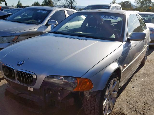 WBABM3343YJN82191 - 2000 BMW 323 CI GRAY photo 2