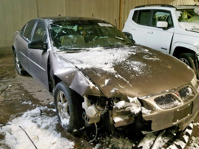 1G2WK52JX2F103390 - 2002 PONTIAC GRAND PRIX BROWN photo 1