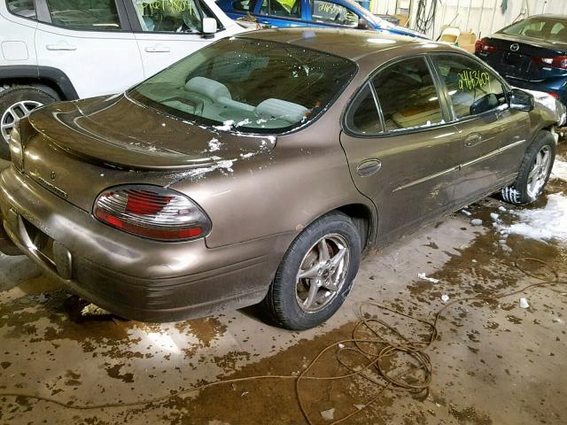 1G2WK52JX2F103390 - 2002 PONTIAC GRAND PRIX BROWN photo 4