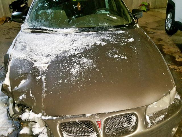 1G2WK52JX2F103390 - 2002 PONTIAC GRAND PRIX BROWN photo 7