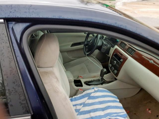 2G1WB58K889203705 - 2008 CHEVROLET IMPALA LS BLUE photo 5