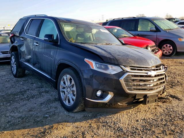 1GNERKKW3KJ136443 - 2019 CHEVROLET TRAVERSE P BLACK photo 1