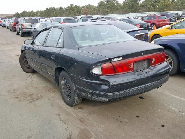 2G4WB52K321151160 - 2002 BUICK REGAL LS BLACK photo 3