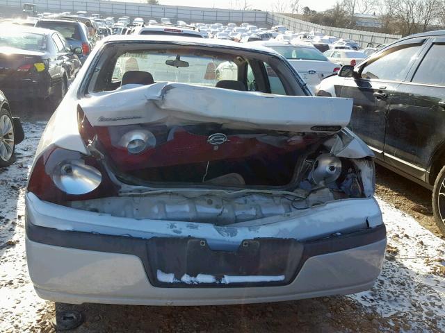 2G1WF52E949132290 - 2004 CHEVROLET IMPALA BEIGE photo 9