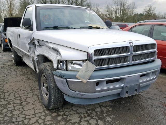 3B7KC26Z9WM283764 - 1998 DODGE RAM 2500 WHITE photo 1