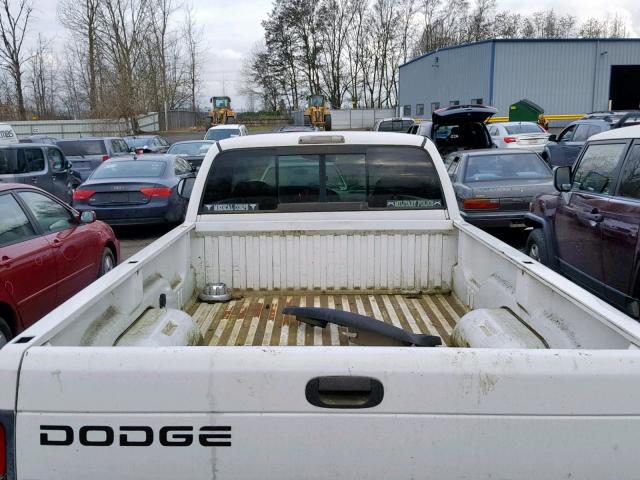 3B7KC26Z9WM283764 - 1998 DODGE RAM 2500 WHITE photo 6