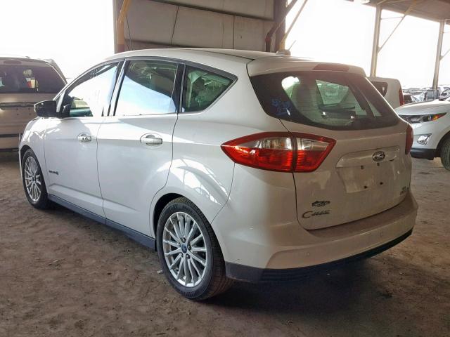 1FADP5BUXDL526494 - 2013 FORD C-MAX SEL WHITE photo 3