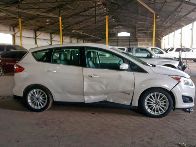 1FADP5BUXDL526494 - 2013 FORD C-MAX SEL WHITE photo 9