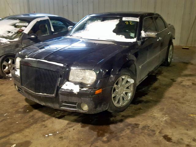 2C3KA63H96H285557 - 2006 CHRYSLER 300C BLACK photo 2