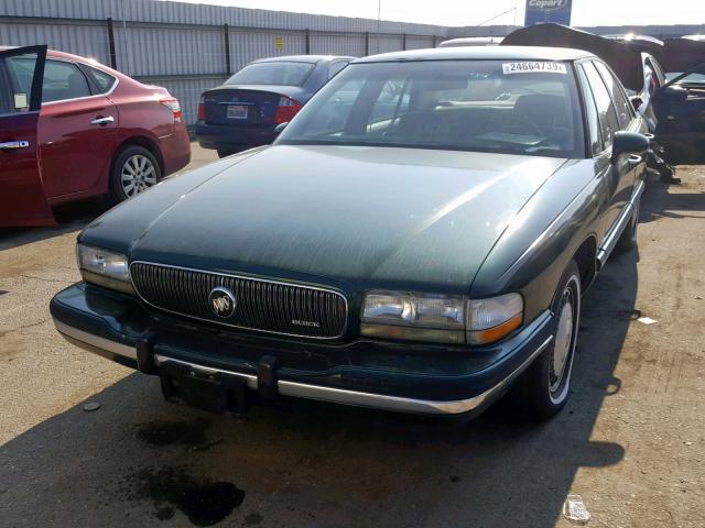 1G4HP53L3PH465431 - 1993 BUICK LESABRE CU GREEN photo 10