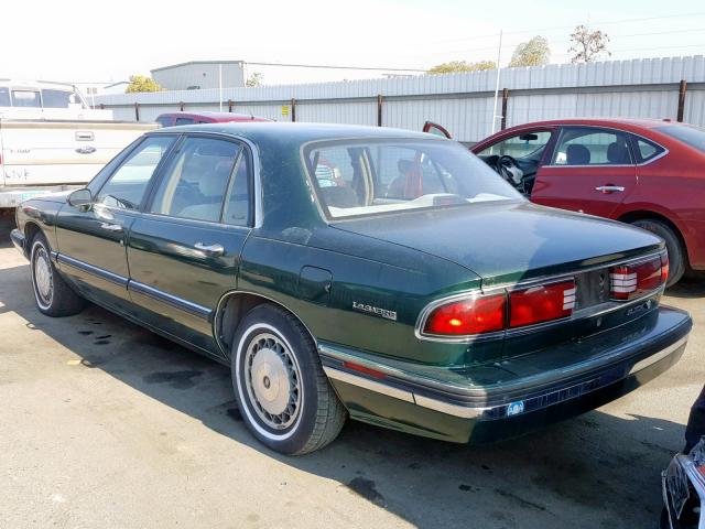 1G4HP53L3PH465431 - 1993 BUICK LESABRE CU GREEN photo 3