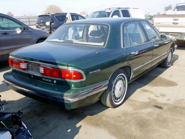 1G4HP53L3PH465431 - 1993 BUICK LESABRE CU GREEN photo 4