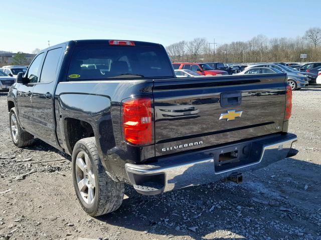 3GCPCREC6EG495207 - 2014 CHEVROLET SILVERADO BLACK photo 3