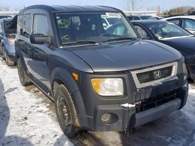 5J6YH28625L800377 - 2005 HONDA ELEMENT EX GRAY photo 1