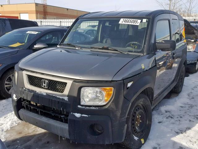 5J6YH28625L800377 - 2005 HONDA ELEMENT EX GRAY photo 2