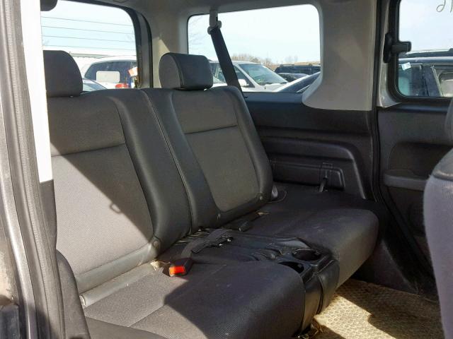 5J6YH28625L800377 - 2005 HONDA ELEMENT EX GRAY photo 6