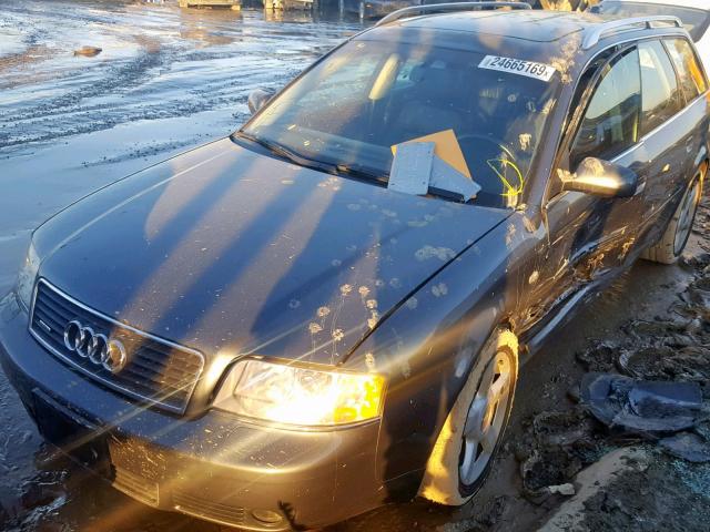 WAUVT64B44N037697 - 2004 AUDI A6 3.0 AVA GRAY photo 2