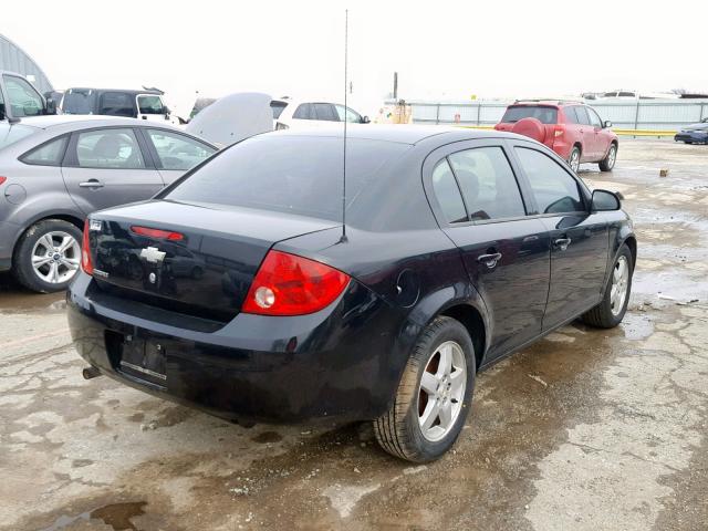 1G1AF5F58A7217347 - 2010 CHEVROLET COBALT 2LT BLACK photo 4