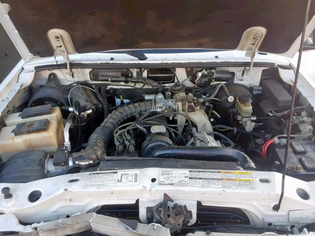 1FTYR10C4XPA34100 - 1999 FORD RANGER WHITE photo 7