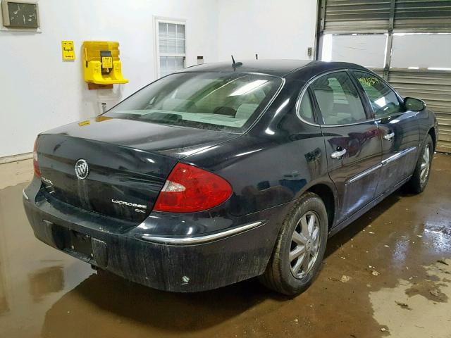 2G4WC582481135269 - 2008 BUICK LACROSSE C BLACK photo 4