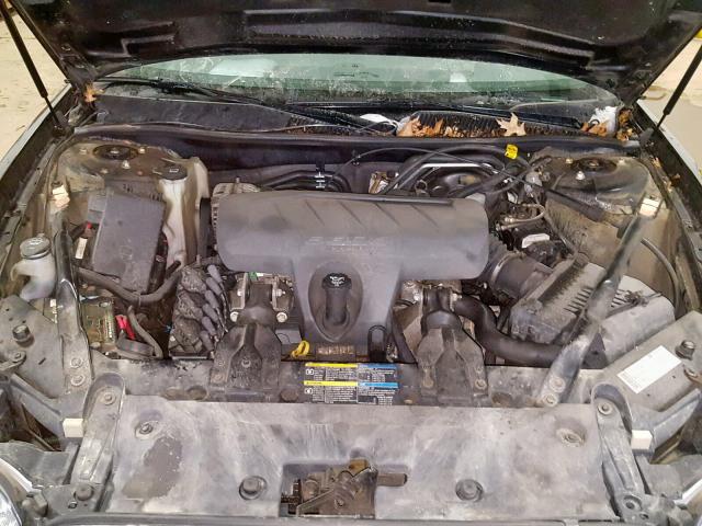 2G4WC582481135269 - 2008 BUICK LACROSSE C BLACK photo 7