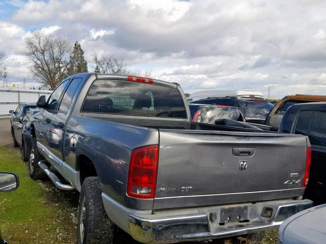 3D7KS28C55G710601 - 2005 DODGE RAM 2500 S Gümüş foto 3
