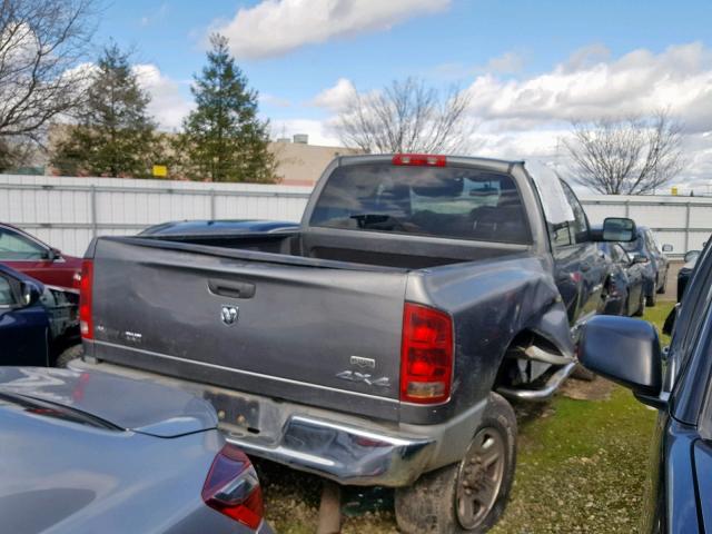 3D7KS28C55G710601 - 2005 DODGE RAM 2500 S Gümüş foto 4