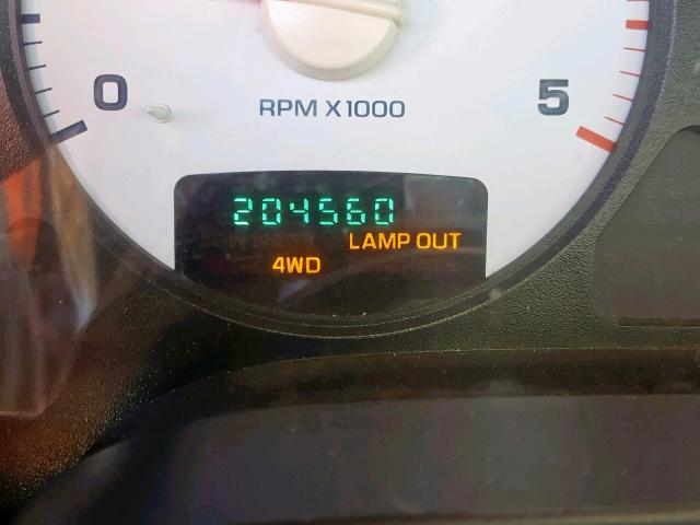 3D7KS28C55G710601 - 2005 DODGE RAM 2500 S Gümüş foto 8