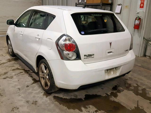 5Y2SP67079Z424748 - 2009 PONTIAC VIBE WHITE photo 3