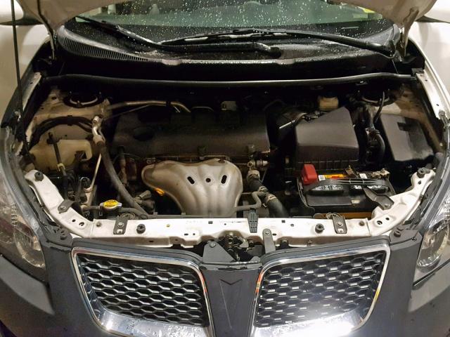 5Y2SP67079Z424748 - 2009 PONTIAC VIBE WHITE photo 7