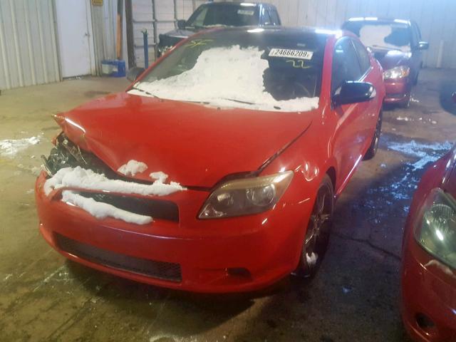 JTKDE177950060340 - 2005 TOYOTA SCION TC 红色 照片 2