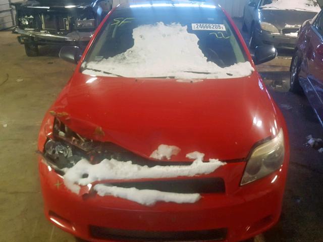 JTKDE177950060340 - 2005 TOYOTA SCION TC 红色 照片 7
