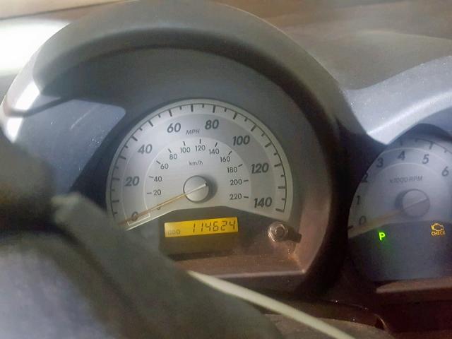 JTKDE177950060340 - 2005 TOYOTA SCION TC 红色 照片 8